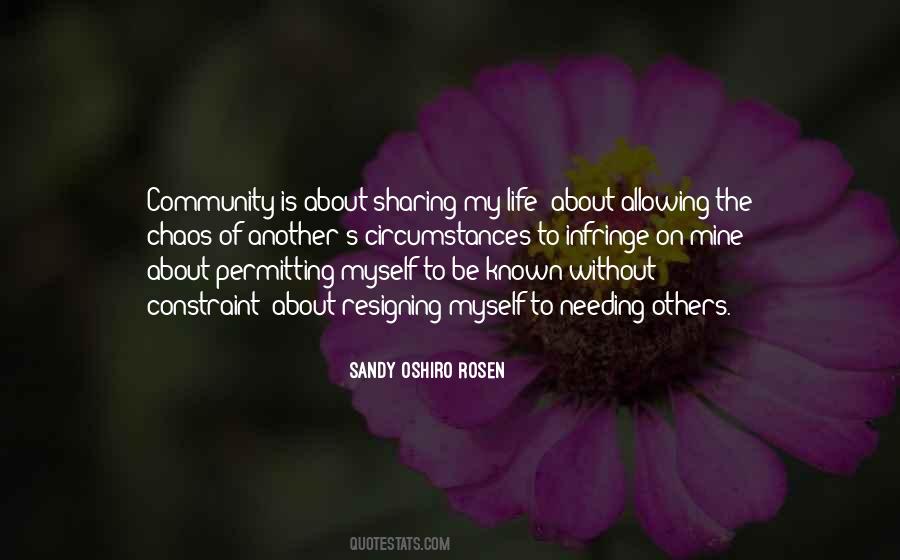 Life Myself Quotes #112660