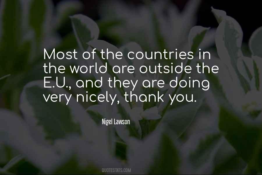 World Thank You Quotes #107521