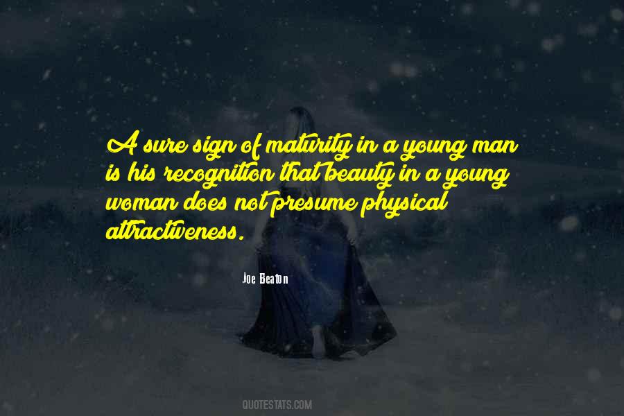 Woman Maturity Quotes #1092741