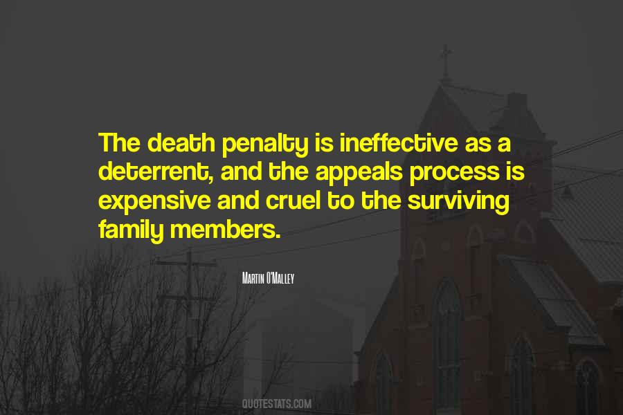 Death Penalty Deterrent Quotes #1559828