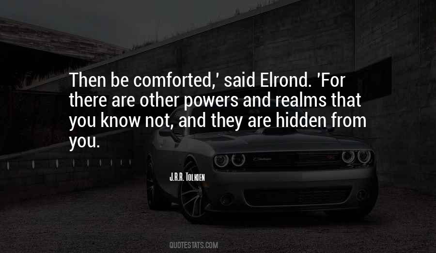 Best Elrond Quotes #1016431