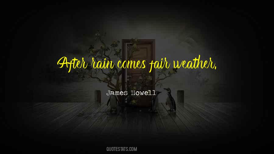 Rain Weather Quotes #1823693