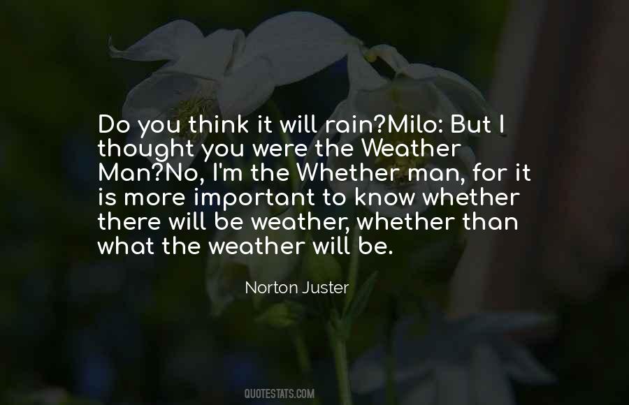 Rain Weather Quotes #280776