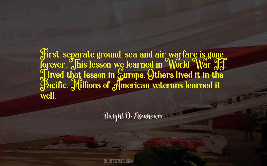 Dwight D Eisenhower War Quotes #683125