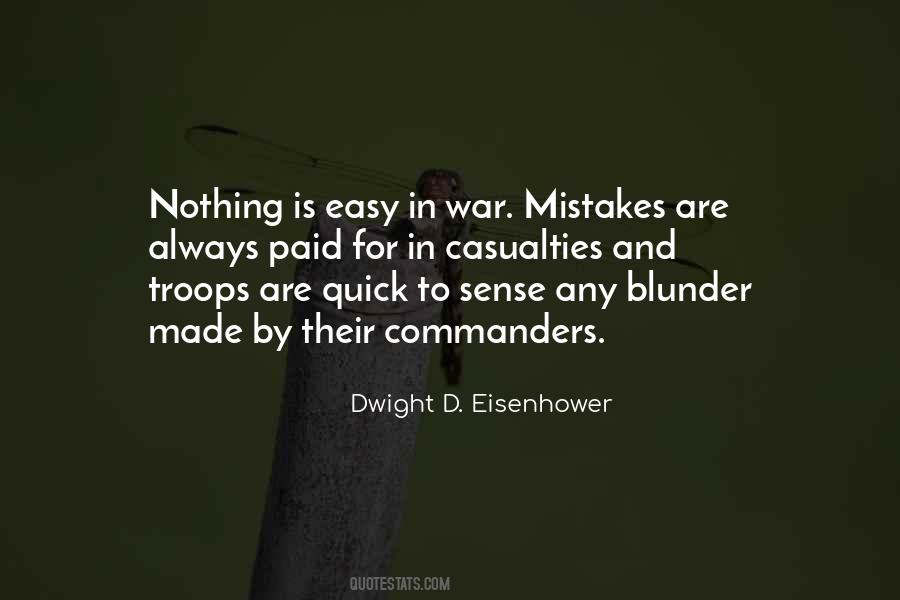 Dwight D Eisenhower War Quotes #937094