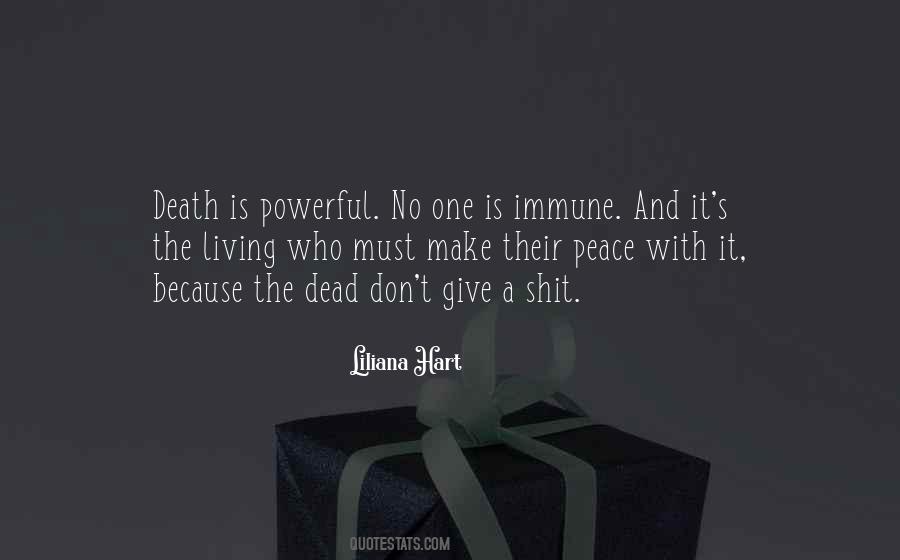 Death Powerful Quotes #1726899