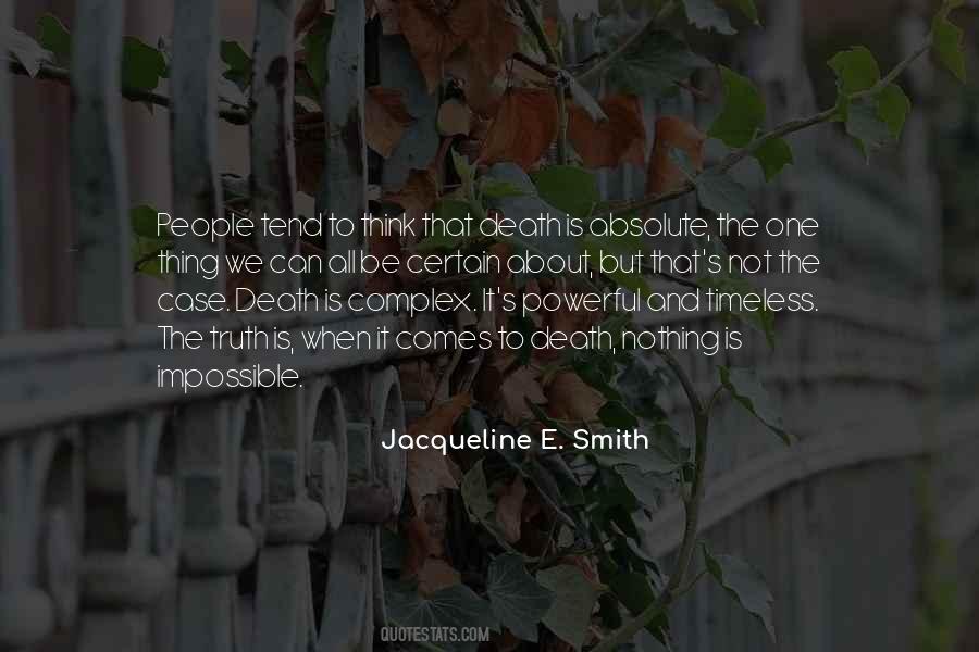 Death Powerful Quotes #921883