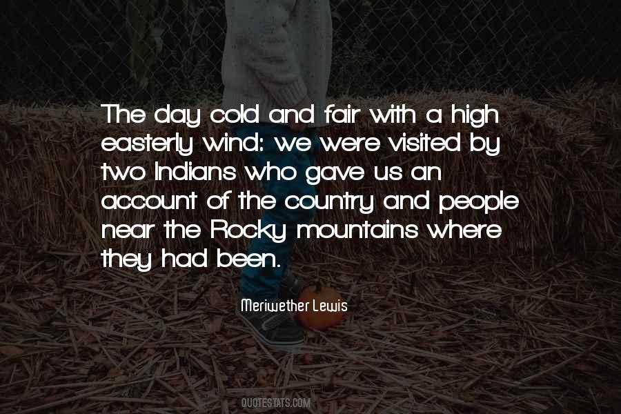 A Cold Day Quotes #1020342