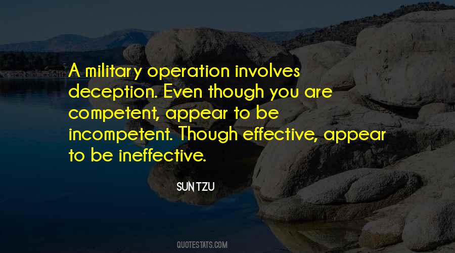 Military Deception Quotes #249887