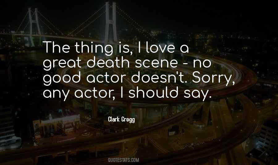 Death Scene Quotes #954977