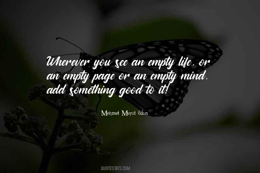 Empty Pages Quotes #453118