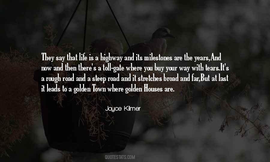 When The Road Is Rough Quotes #1228197