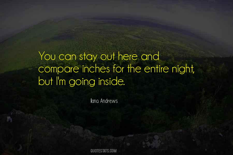 Night Stay Quotes #1005751