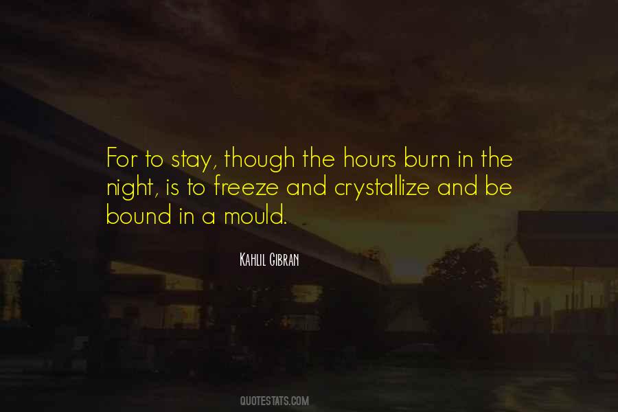 Night Stay Quotes #106537