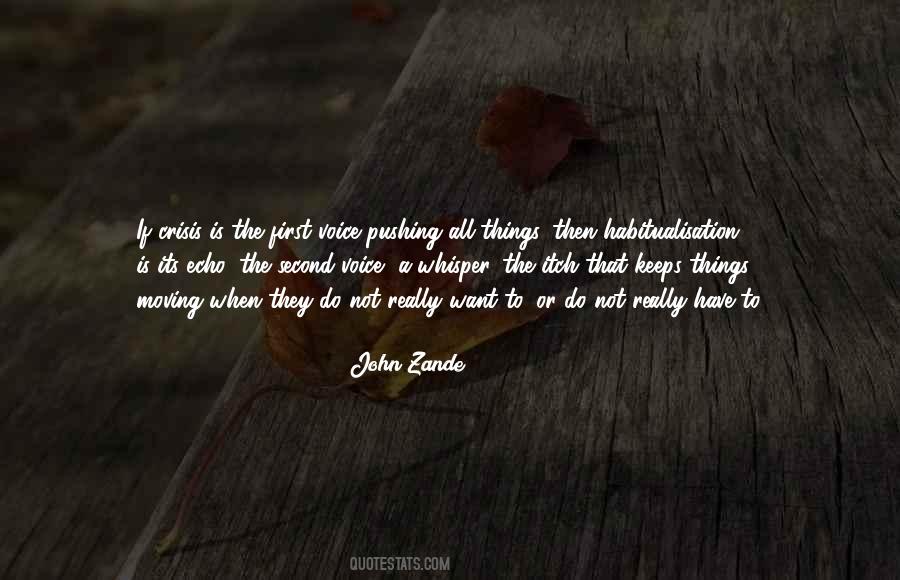Be The Voice Not The Echo Quotes #296031
