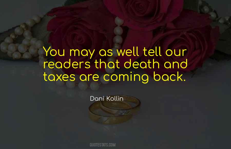 Death Taxes Quotes #1629251