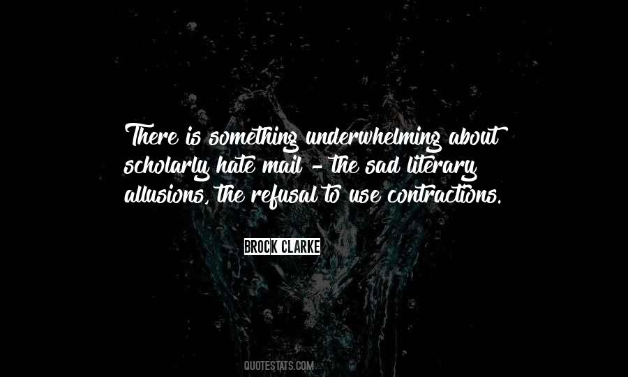 Sad Literary Quotes #456736