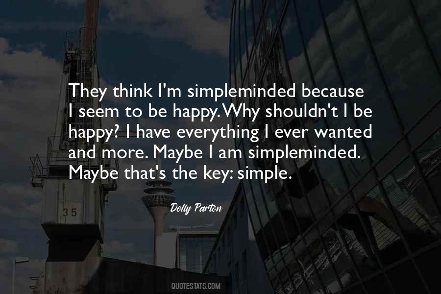 Simplicity Is Key Quotes #551132