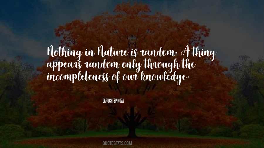 Nothing Is Random Quotes #109630