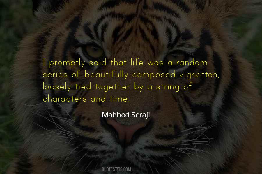 Nothing Is Random Quotes #68819