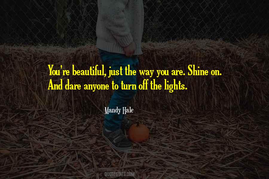 Shining Beauty Quotes #700495