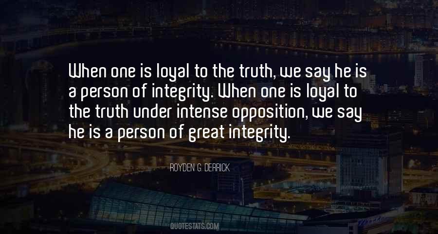 Great Loyalty Quotes #318455