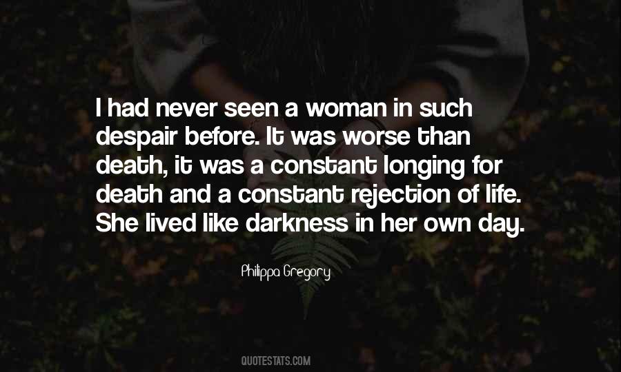 Death Woman Quotes #488186