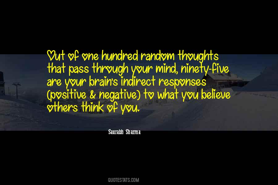 The Positive Mind Quotes #1866189