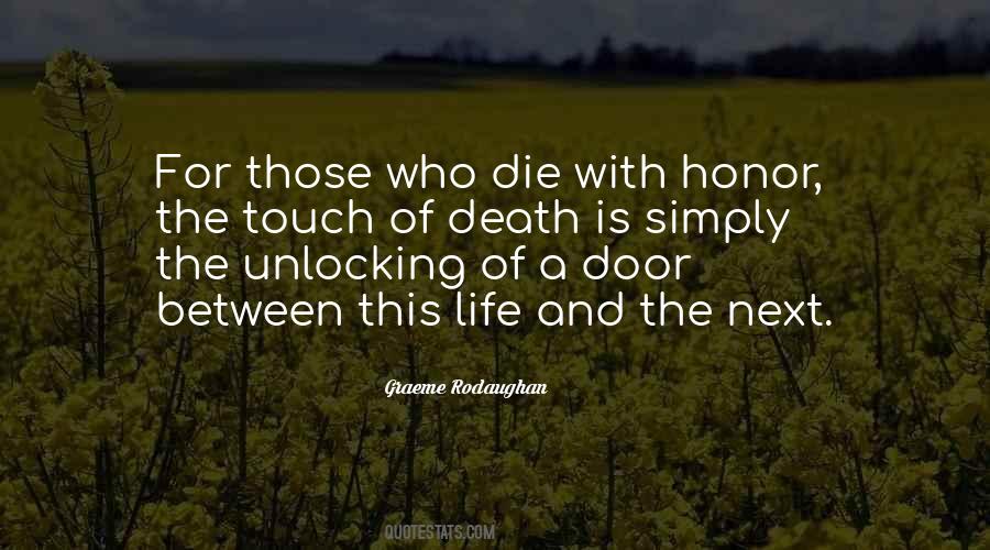 Death's Door Quotes #424759