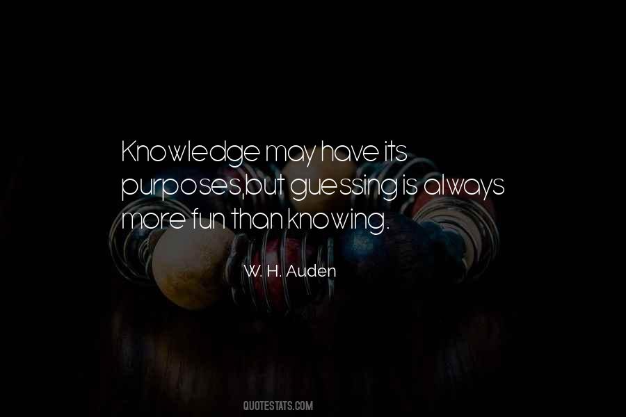 More Than Knowledge Quotes #238839