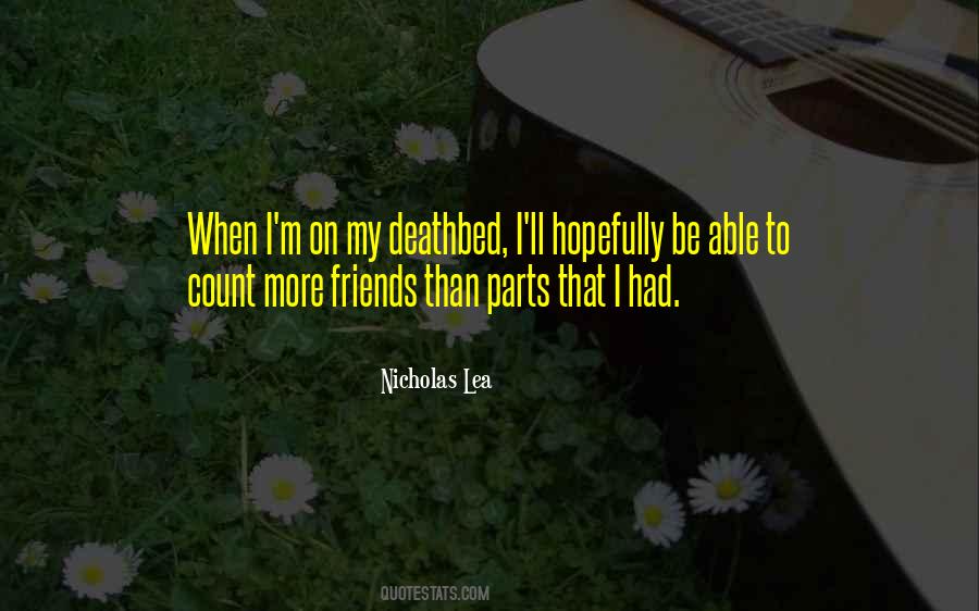 Deathbed Quotes #314018