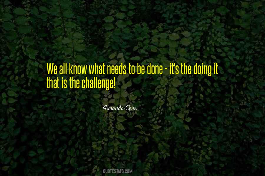 Challenge To Change Quotes #1556495