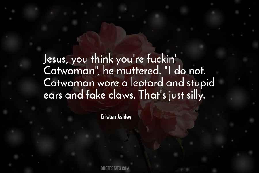 Best Catwoman Quotes #644132