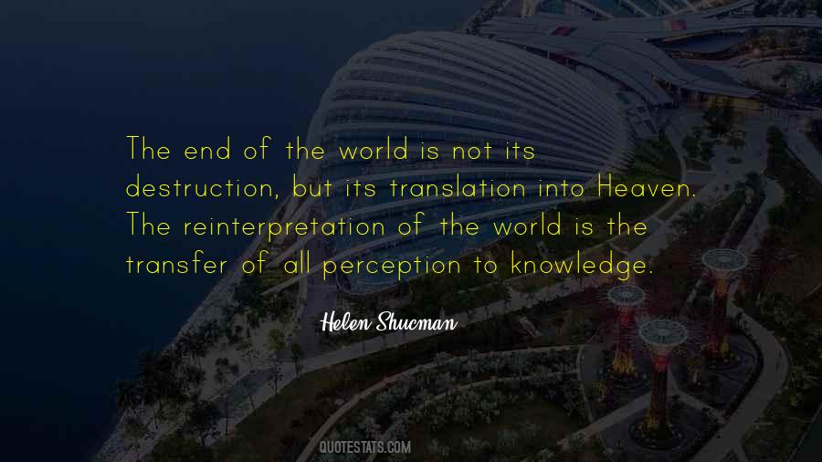 Its Not The End Of The World Quotes #584921