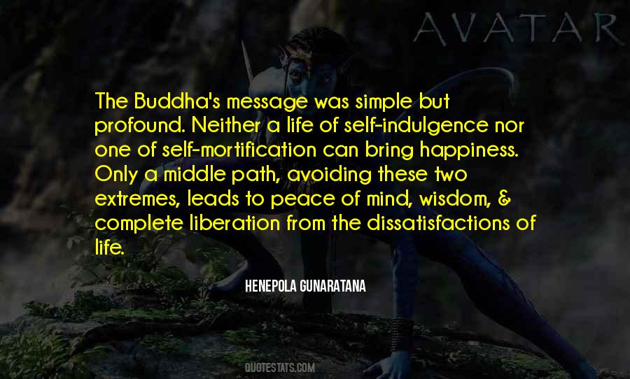 Mind Peace Buddha Quotes #121106