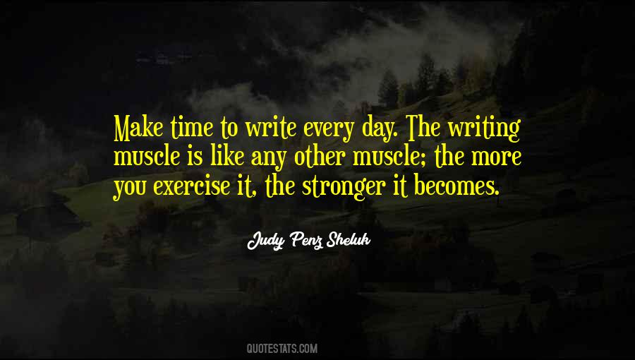 Time To Write Quotes #899834