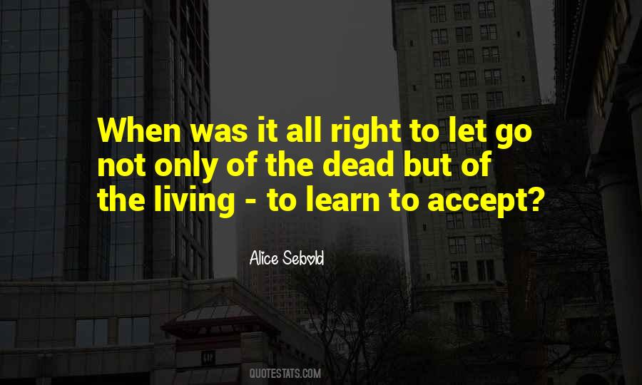 Learn To Accept Yourself Quotes #1872436