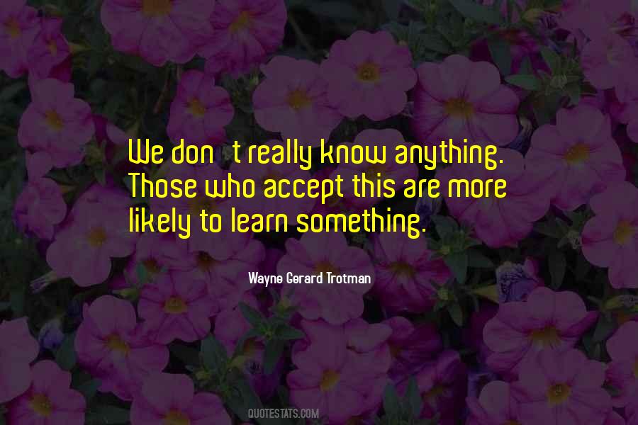 Learn To Accept Yourself Quotes #454804