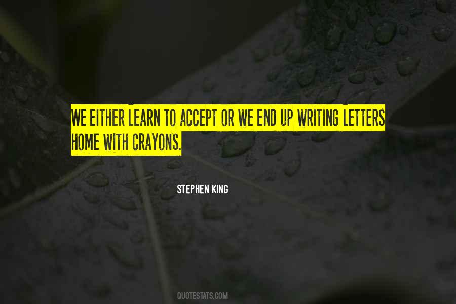 Learn To Accept Yourself Quotes #548238