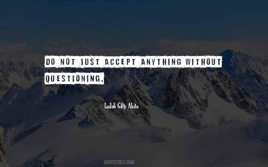Learn To Accept Yourself Quotes #672897