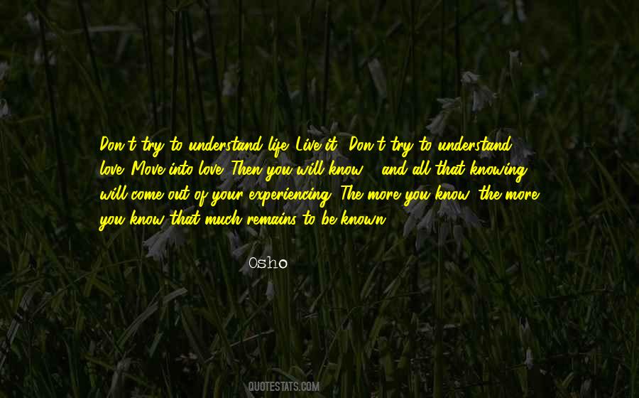 To Understand Love Quotes #364384