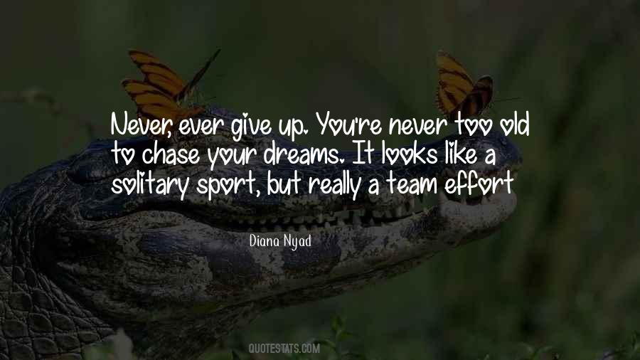 Never Ever Ever Give Up Quotes #1180262