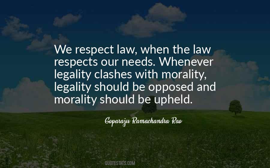 Respect The Law Quotes #296739