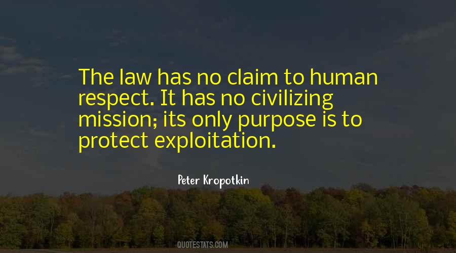 Respect The Law Quotes #70574