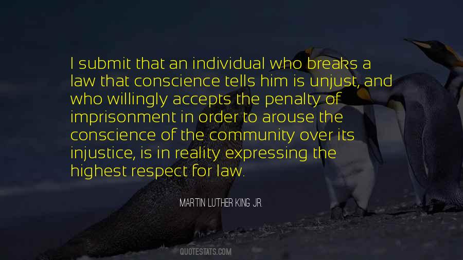Respect The Law Quotes #726786