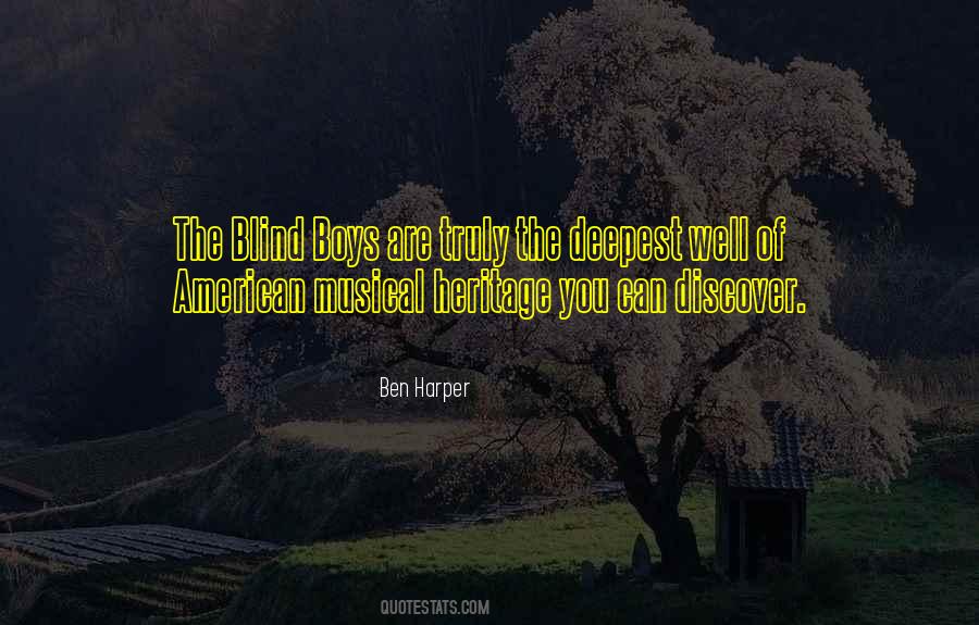 Blind Boy Quotes #1246839