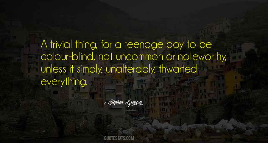 Blind Boy Quotes #1249351