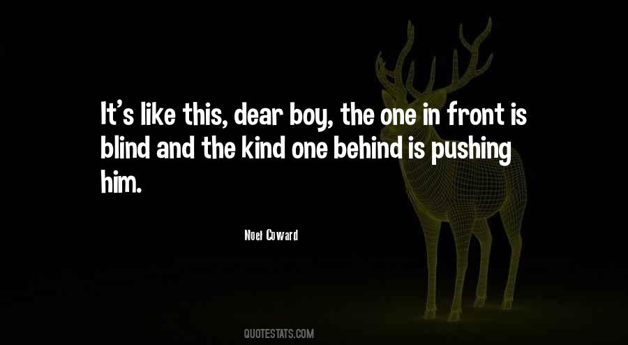 Blind Boy Quotes #136874