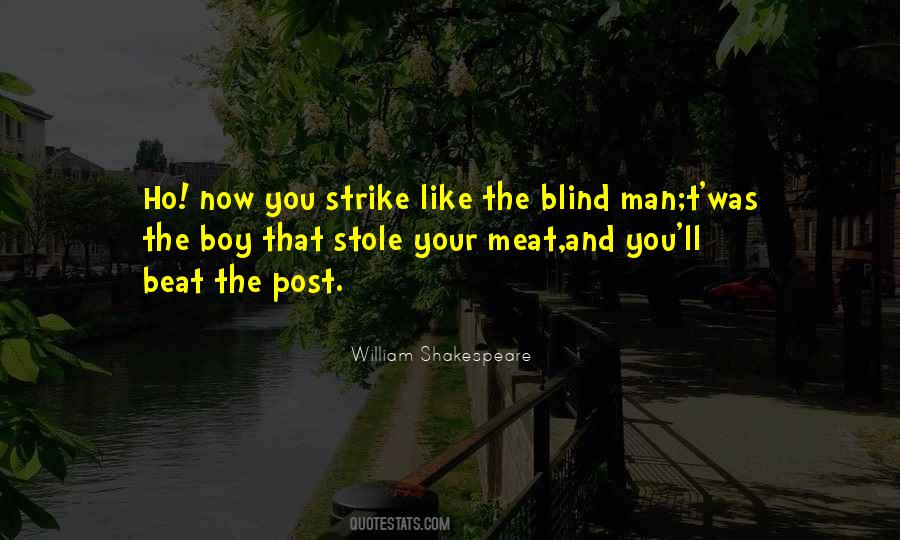 Blind Boy Quotes #1596487