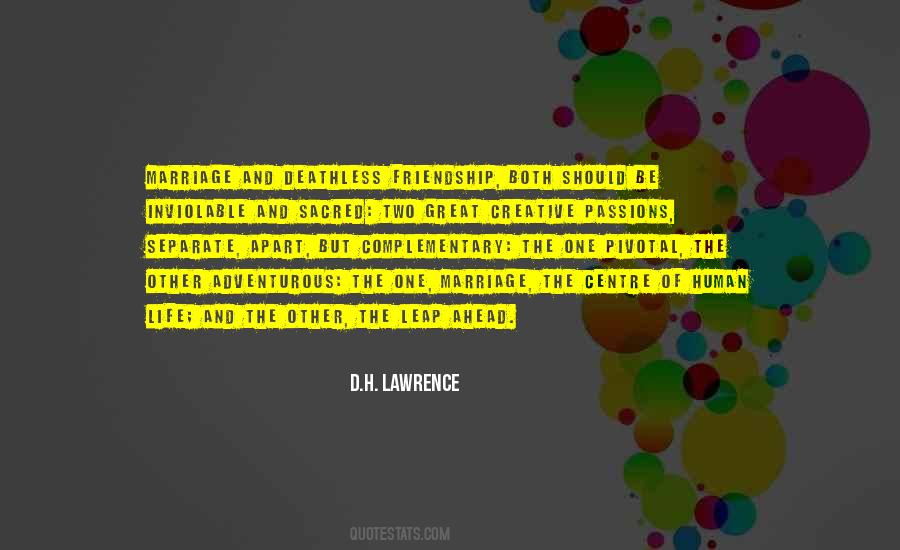 Marriage Sacred Quotes #1004196